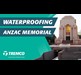 Waterproofing Anzac Memorial