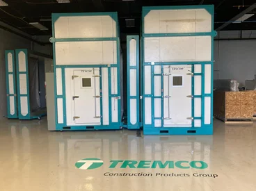 Tremco climate chambers used to test products at different environmental conditions and temperatures.